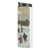 Saisonales Eislaufen Thermosbecher (Nach rechts gedreht)