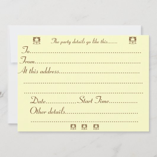 saisonales Foto der stimmungsvollen Winterschneesz Einladung (Rückseite)