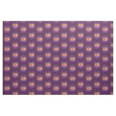 Saisonbaum-Kugel-Weihnachtsdekor auf Lila Stoff (Fat Quarter (45,7 x 55,9 cm))