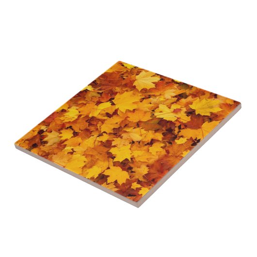 Saisonbedingte Herbstrückgänge Fliese (Seite)