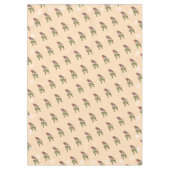 Saisondesign mit Efeu-Blättern und Weihnachtsrobin Tischdecke (Vorderseite)