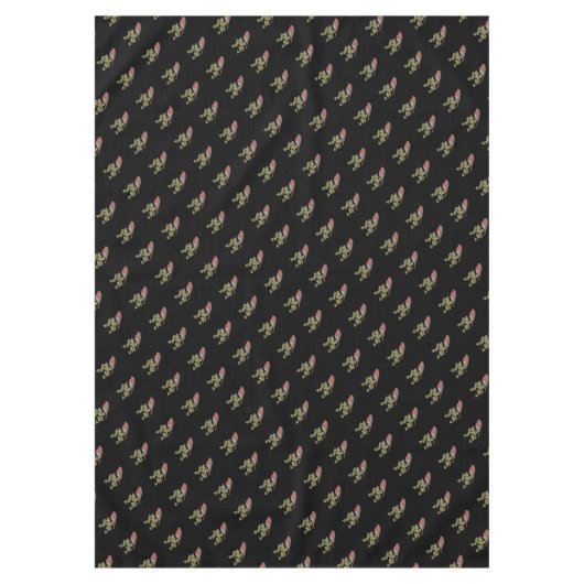 Saisondesign mit Efeu-Blättern und Weihnachtsrobin Tischdecke (Vorderseite)