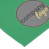 SAISONEN GREETING GREEN GOLD BUSINESS LOGO-VORLAGE MITTELGROßER TISCHLÄUFER (Ecke)