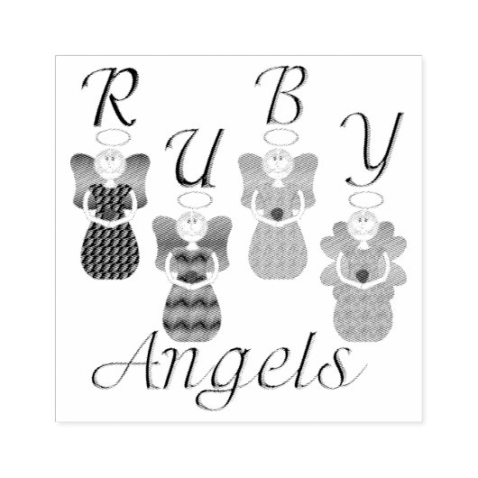 SaisonEngel Gummistempel (Prägung)