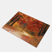 Saisonfarben des Autumnm Fußmatte (Schrägansicht)