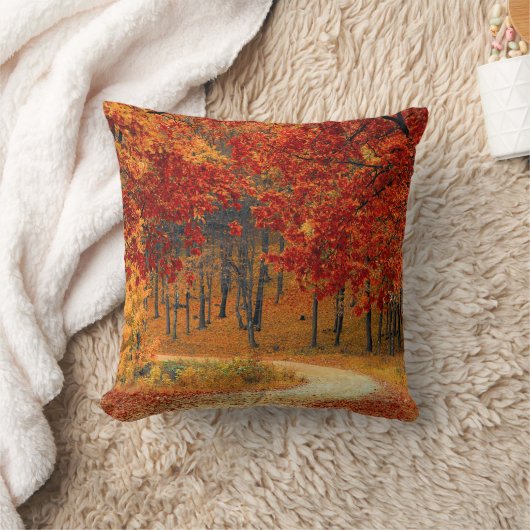 Saisonfarben des Herbstes Kissen (Decke)