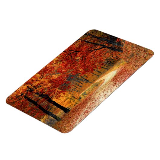 Saisonfarben des Herbstes Magnet (Linke Seite)