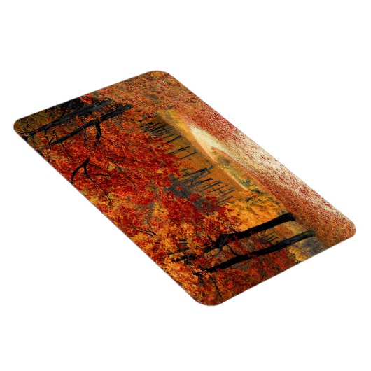 Saisonfarben des Herbstes Magnet (Rechte Seite)