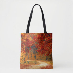 Saisonfarben des Herbstes Tasche