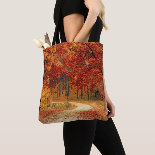 Saisonfarben des Herbstes Tasche (Von Nahem)