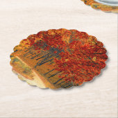 Saisonfarben des Herbstes Untersetzer (angewinkelt)