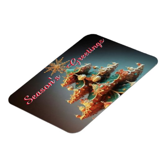 Saisongrüße Magnet (Linke Seite)