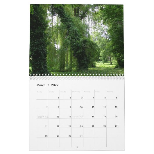 Saisonkalender 2026 kalender (Mär 2027)