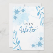 Saisonkarten Feiertagskarte (Vorderseite)