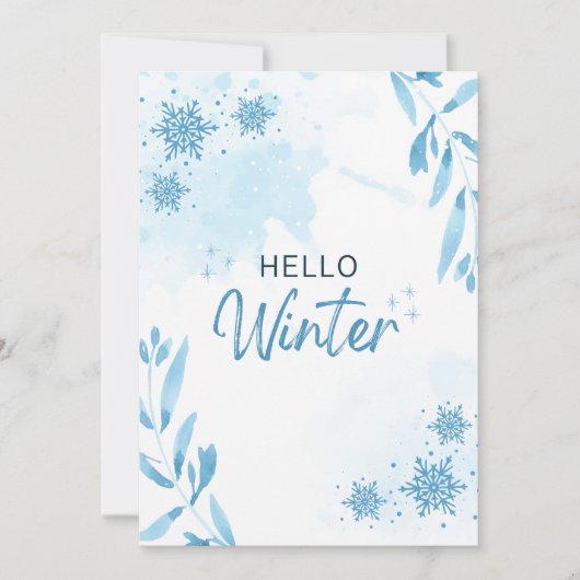 Saisonkarten Feiertagskarte (Vorderseite)