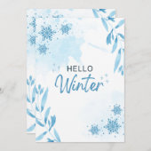 Saisonkarten Feiertagskarte (Vorne/Hinten)