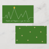 Saisonkarten für Mitarbeiter des Gesundheitswesens Mitteilungskarte (Vorne/Hinten)