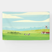 Saisonlandschaft Banner (Horizontal)