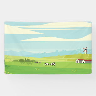 Saisonlandschaft Banner