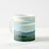 Saisonlandschaft Kaffeetasse (Vorderseite Links)