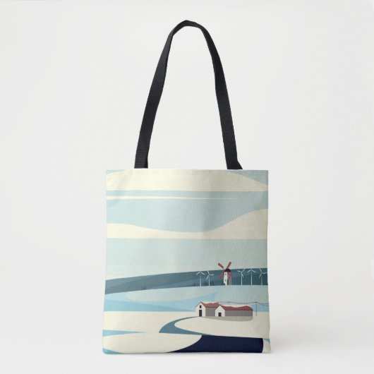 Saisonlandschaft Tasche (Vorderseite)