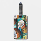 Saisonliche Freuden Gepäckanhänger (Rückseite vertikal)