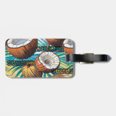 Saisonliche Freuden Gepäckanhänger (Rückseite horizontal)