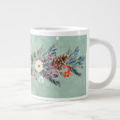 Saisons Geetings vom Waldgeschenk Jumbo-Tasse (Rechts)