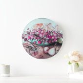 SAISON'S OBITS, STRAWBERRIES PEARS UND CICADA GROßE WANDUHR (Zuhause)