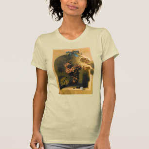 SAISON'S OBITS - WOHLSTAND braun-gelb-grün T-Shirt