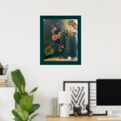 SAISON'S OBITS - WOHLSTAND gelb braun grün Poster (Heimbüro)
