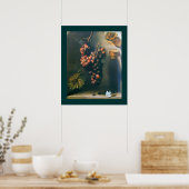 SAISON'S OBITS - WOHLSTAND gelb braun grün Poster (Küche)