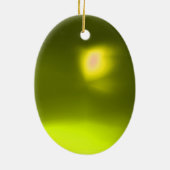 SAISON'S OBITS - WOHLSTAND gelb braun Keramik Ornament (Hinten)