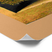 SAISON'S OBITS - WOHLSTAND gelb braun Poster (Ecke)