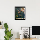 SAISON'S OBITS - WOHLSTAND gelb braun schwarz Poster (Heimbüro)