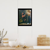 SAISON'S OBITS - WOHLSTAND gelb braun schwarz Poster (Küche)