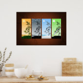 Saisons Poster (Küche)