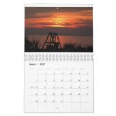 Saisonsonnenuntergänge Kalender (Mär 2027)