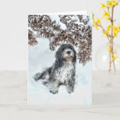 Saisonwechsel Karte (Gelbe Blume)