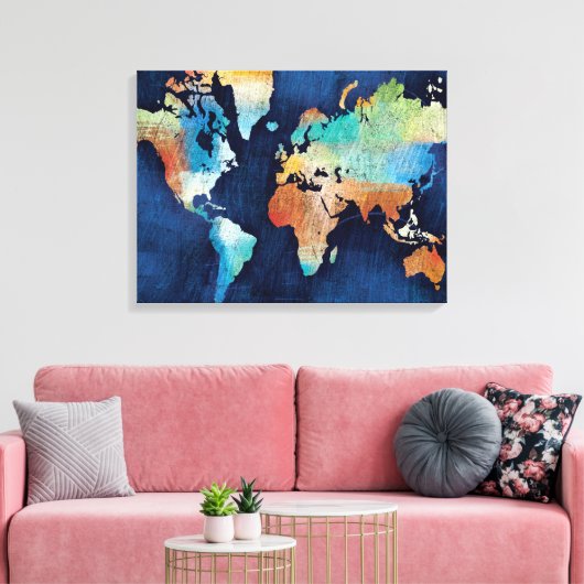 Saisonwechsel Leinwanddruck (Insitu (Wohnzimmer))