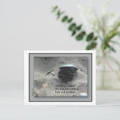 Saisonwechsel Postkarte (Stehend Vorderseite)