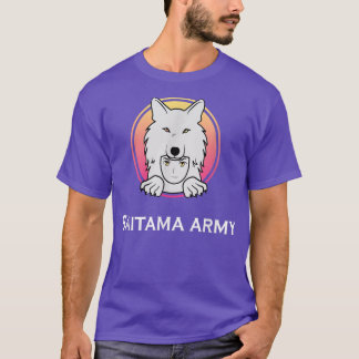 Saitama Inu Coin Krypto Token Kryptowährung Saita T-Shirt