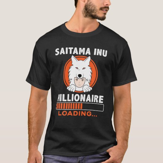 Saitama Inu Token Millionaire Loading Token Co T-Shirt (Vorderseite)