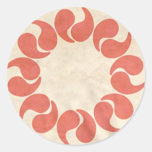 SAITAMA RUNDER AUFKLEBER (Vorderseite)