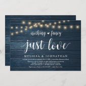 Saitenfarm, Hochzeitsfeier Party Einladung (Vorne/Hinten)