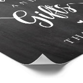 Saitenleuchten, Chalkboar, Hochzeitskarten und Ges Poster (Ecke)