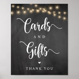 Saitenleuchten, Chalkboar, Hochzeitskarten und Ges Poster