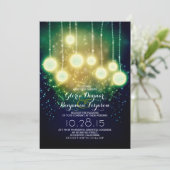 Saitenleuchten & Laternen im Freien laden zu einer Einladung (Stehend Vorderseite)