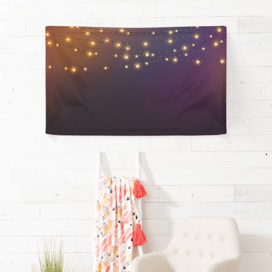 Saitenlichter im Hintergrund Banner (Insitu)