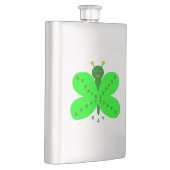 Saitn Patrick's Day Butterfly Flask Flachmann (Rechts)